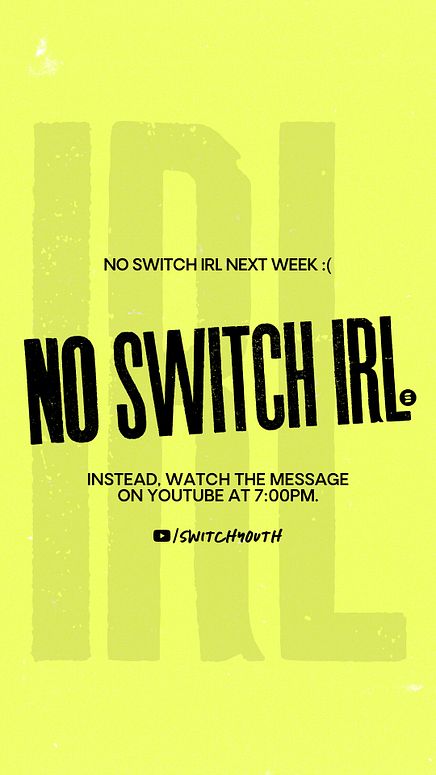No Switch IRL Social Story - 2