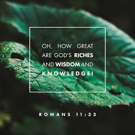 Romans 11:33