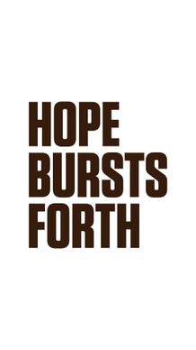 Hope Bursts Forth 2 - Black