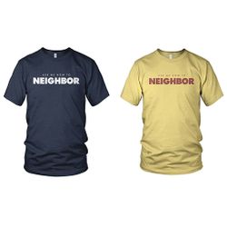 "How To Neighbor" Shirt Art 