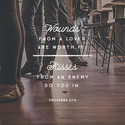 Proverbs 27:6