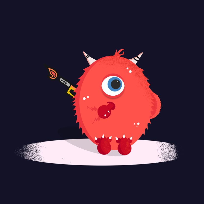 Monster Lighter Background