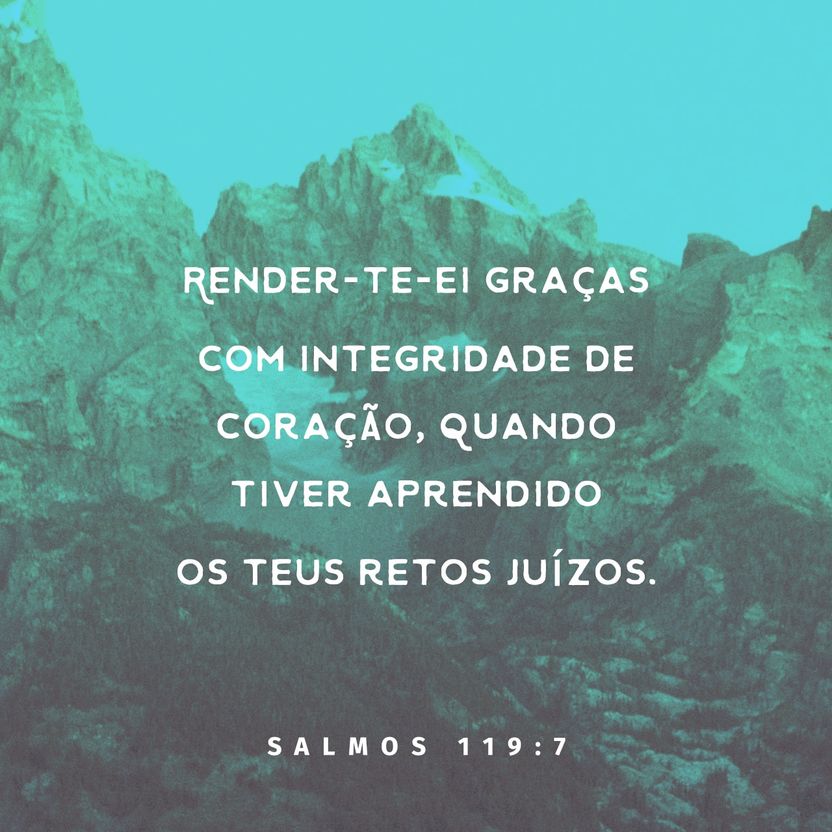 Psalm 119:7