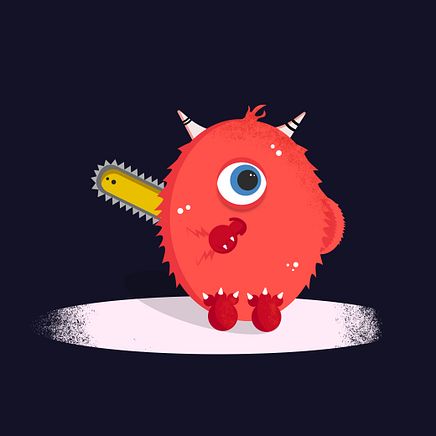 Monster Chainsaw Background