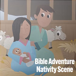 Bible Adventure Nativity Scene