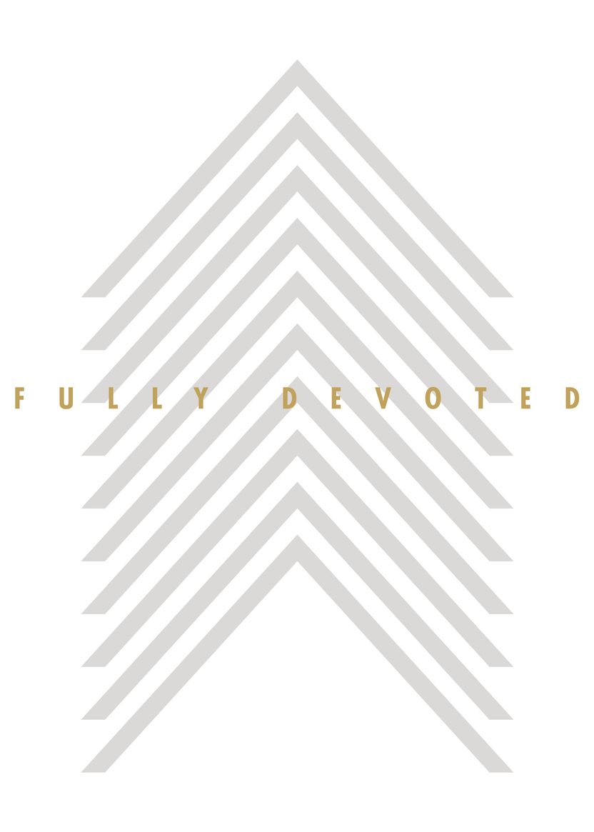 "Fully Devoted" Shirt Art