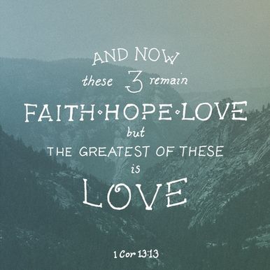 1 Corinthians 13:13