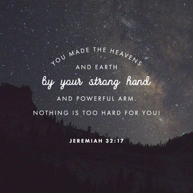 Jeremiah 32:17