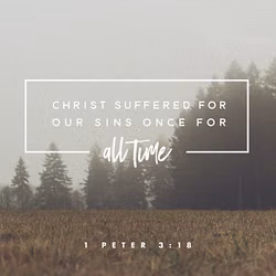 1 Peter 3:18