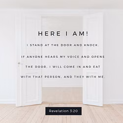 Revelation 3:20