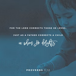 Proverbs 3:12