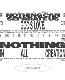 Nothing Can Separate Shirt Artwork