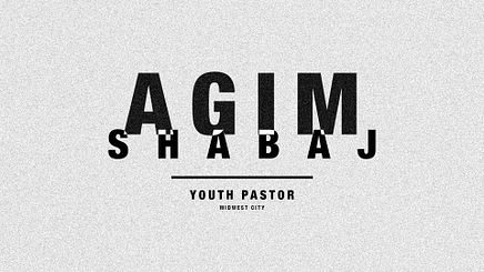 Youth Pastor Slide - white